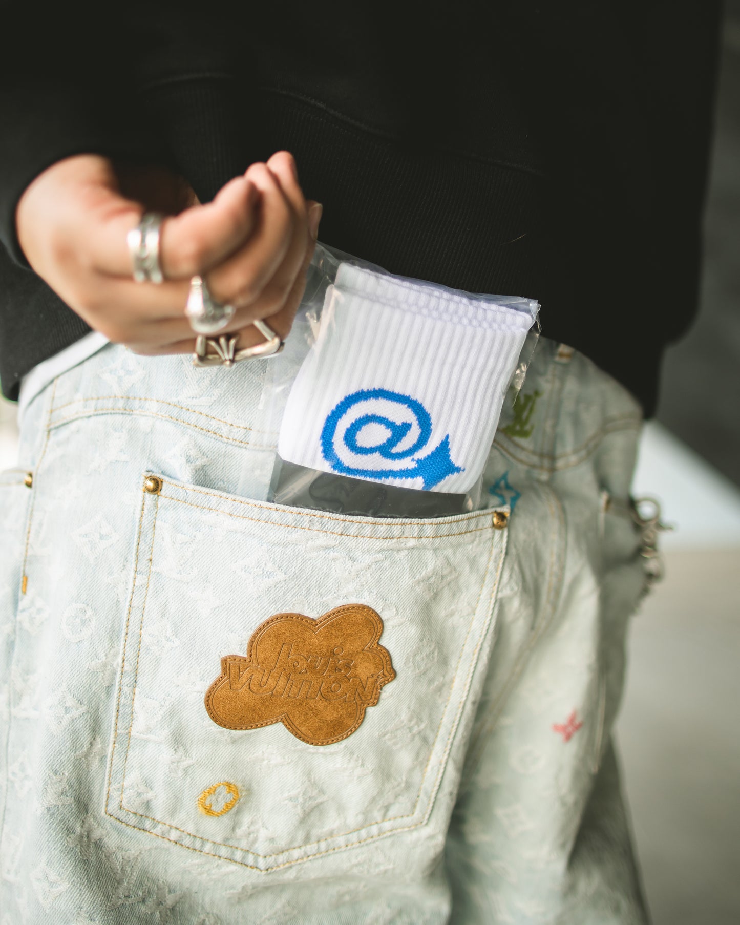 Articles Uniform Sock (Blue)