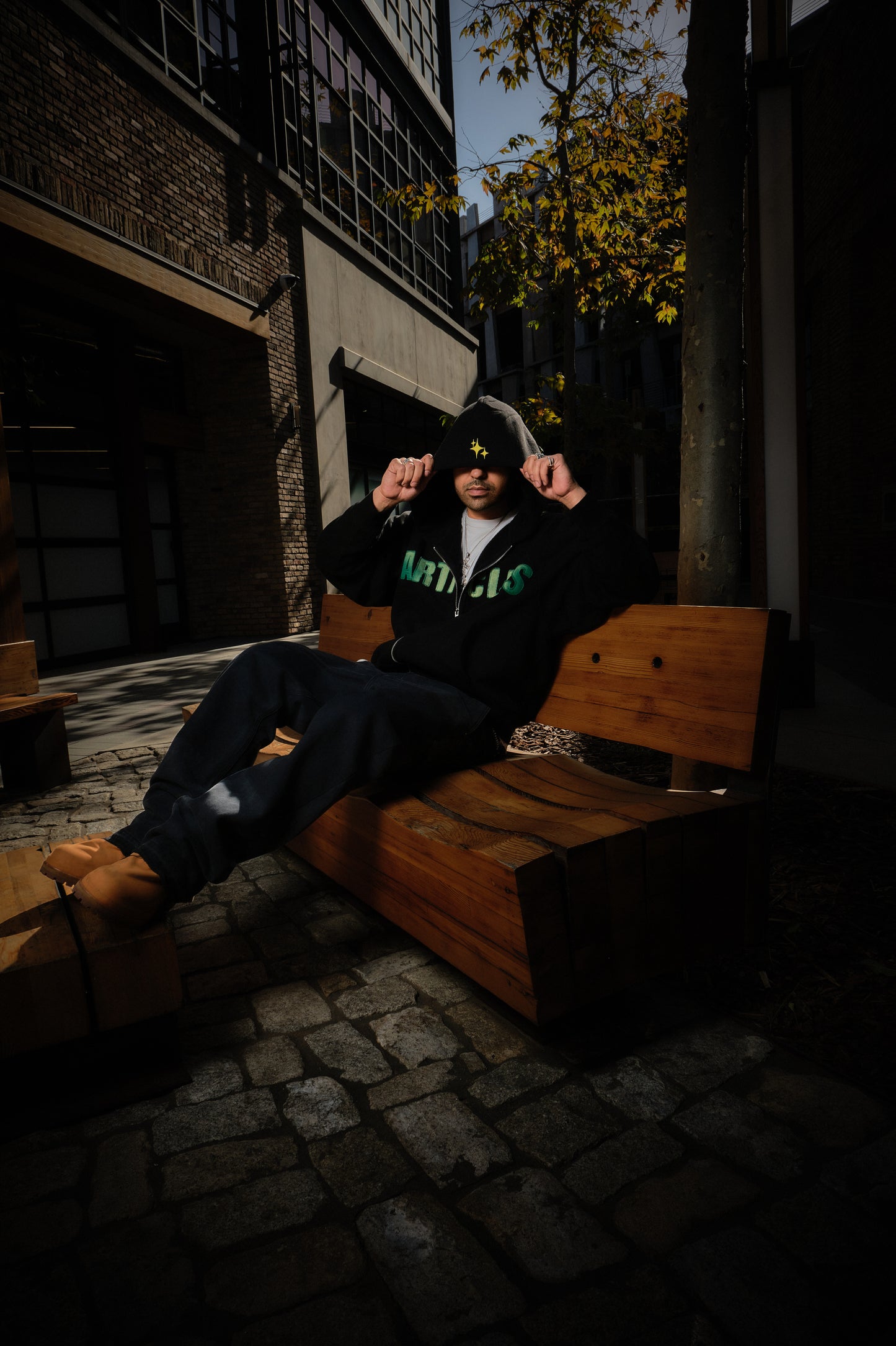 Logo Zip Up Hoodie