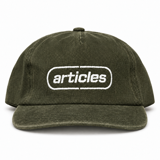 Capsule Cap - Washed Olive