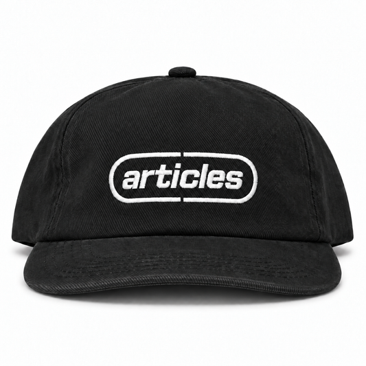 Capsule Cap - Washed Black